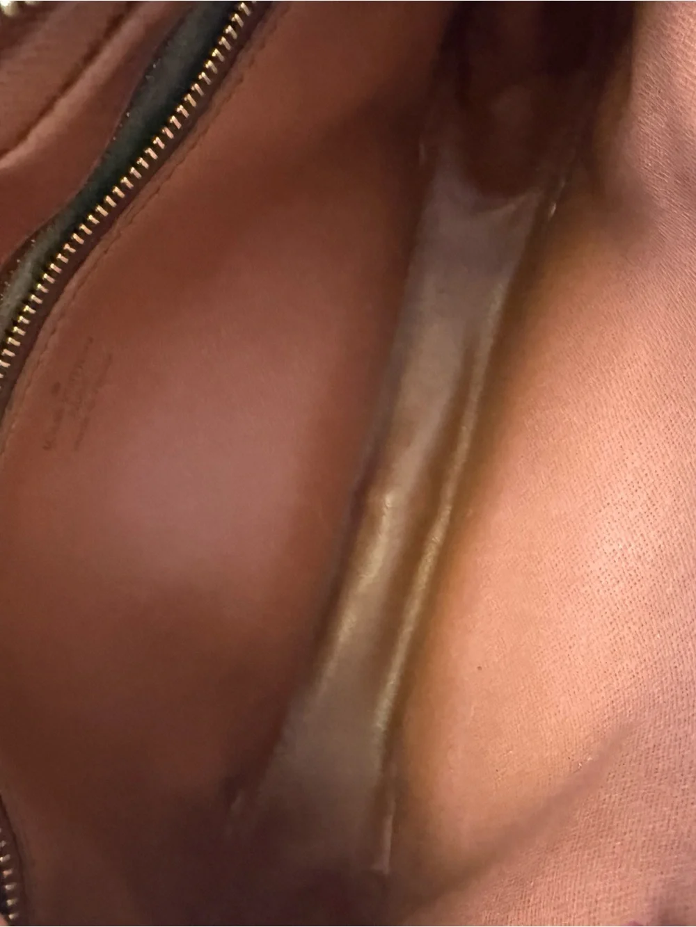Louis Vuitton leather if